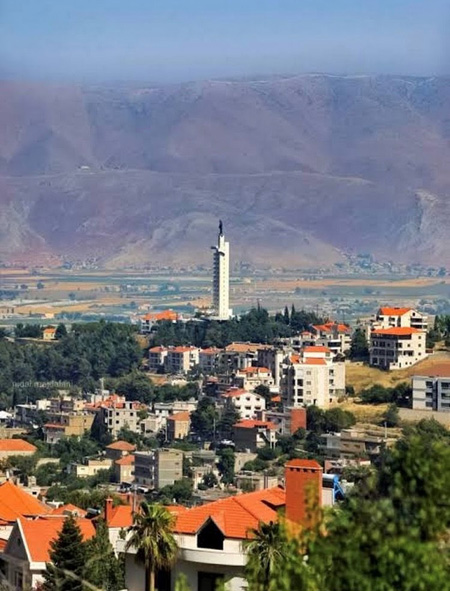 Our Lady watching over Zahle